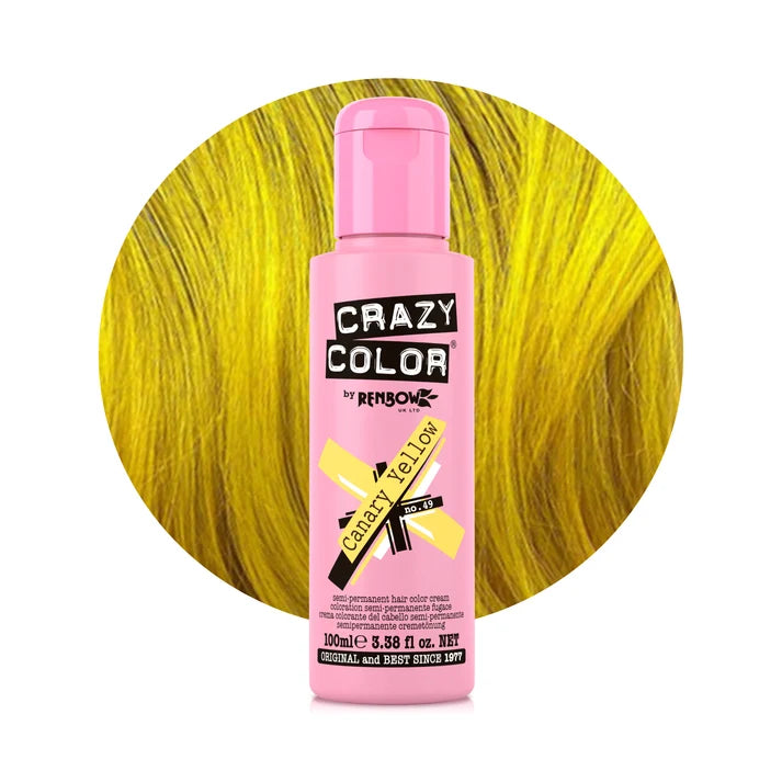 Crazy Color Semi Permanent Hair Color Cream