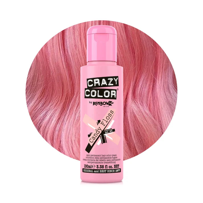 Crazy Color Semi Permanent Hair Color Cream