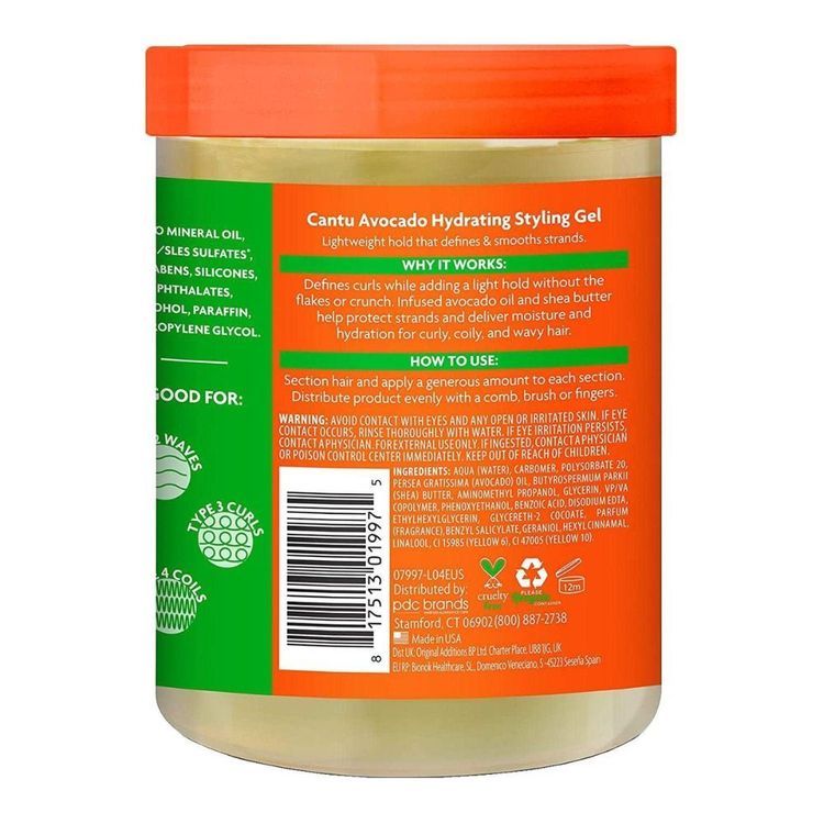 Cantu Avocado Hydrating Gel