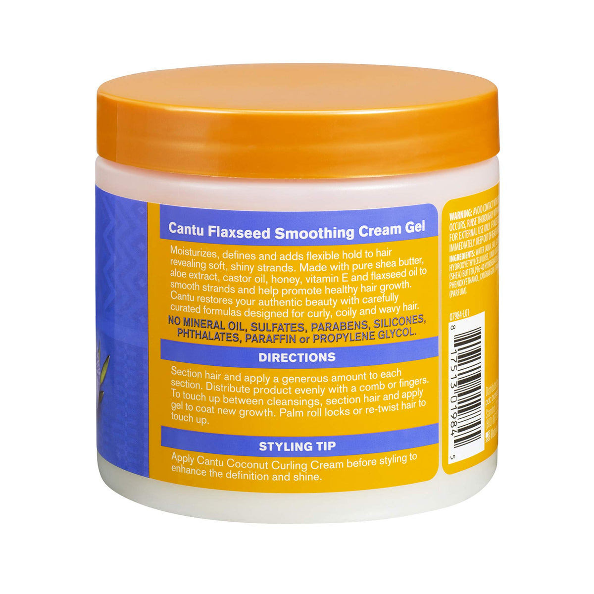 Cantu Flaxseed Smoothing Cream Gel