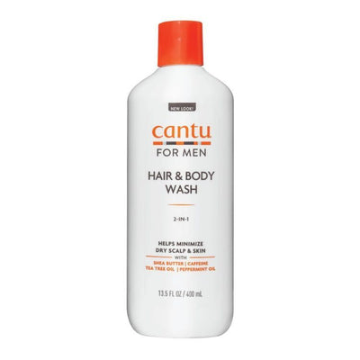Cantu Shea Butter Men's 3 In 1 Shampoo Conditioner Body Wash
