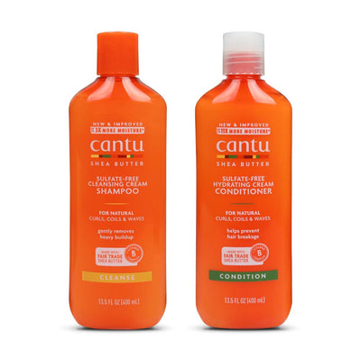Cantu Sulfate-free Cleansing Cream Shampoo & Hydrating Cream Conditioner