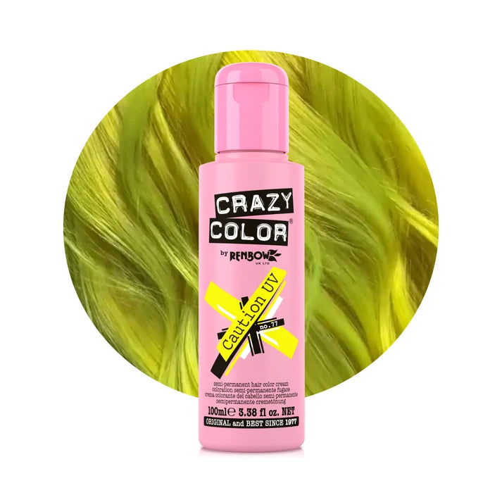 Crazy Color Semi Permanent Hair Color Cream