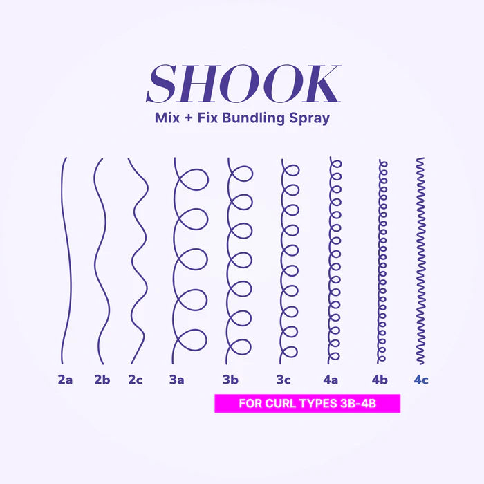 Color Wow Shook Mix + Fix Bundling Spray for Curly Hair