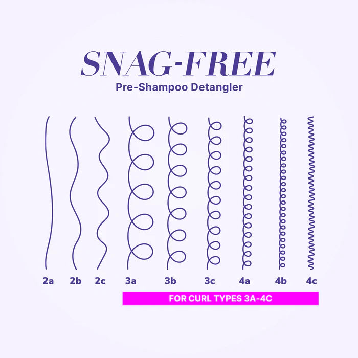 Color Wow Snag-Free Pre-Shampoo Detangler For Curly Hair