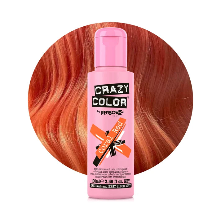 Crazy Color Semi Permanent Hair Color Cream