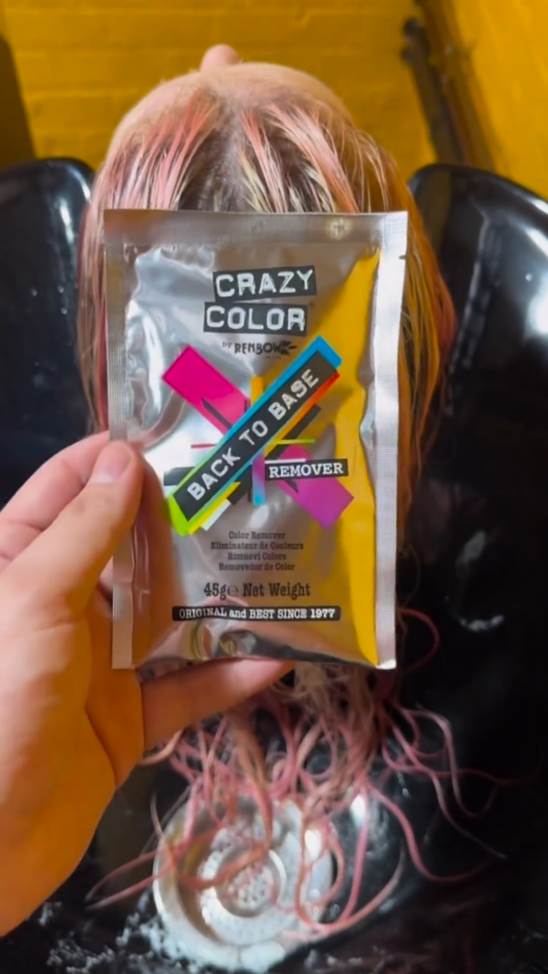 Crazy Colour Back To Base Hair Colour Remover