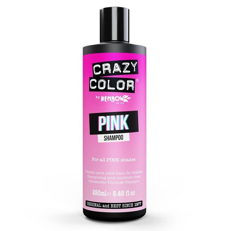 Crazy Color Rainbow Pink Shampoo