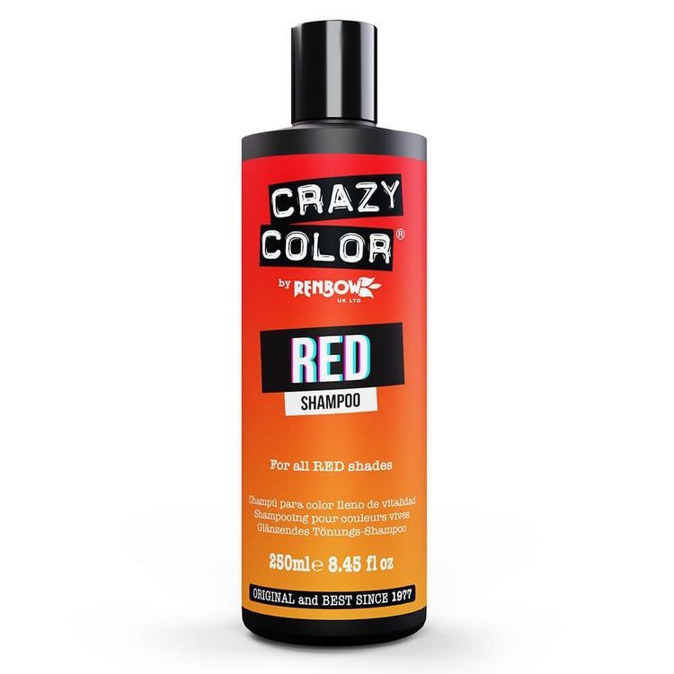 Crazy Color Rainbow Red Shampoo