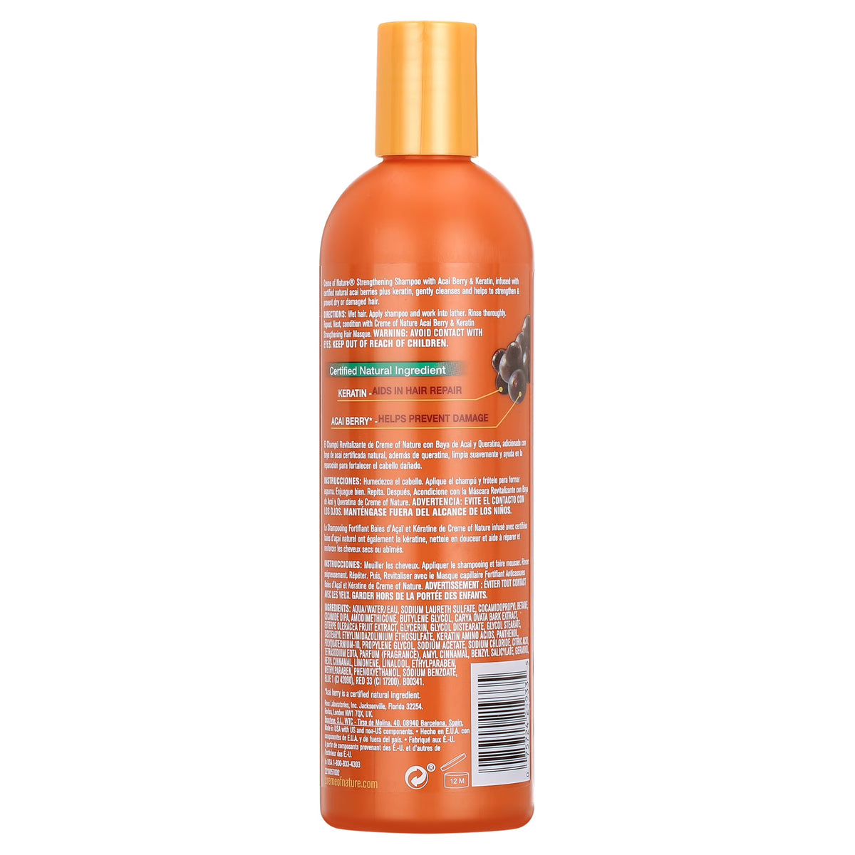 Creme Of Nature Acai Berry & Keratin Strengthening Shampoo