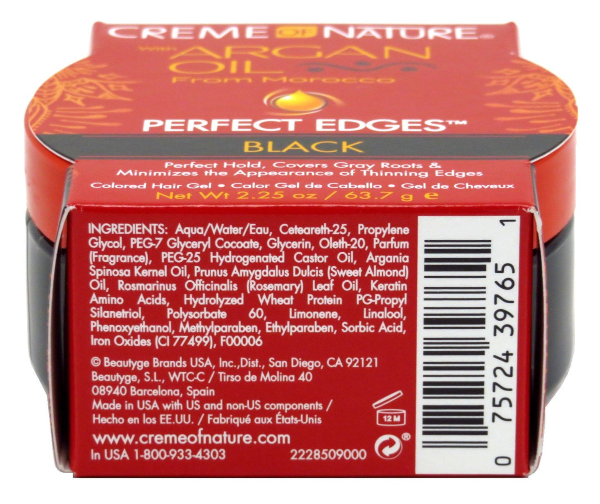 Creme Of Nature Argan Oil Perfect Edges Black