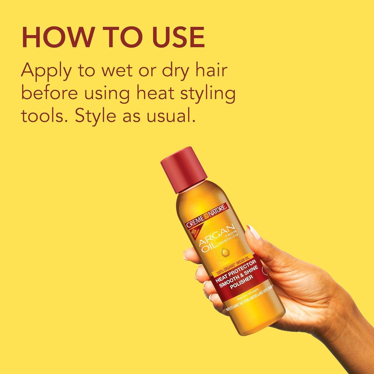 Creme Of Nature Argan Oil Smooth & Shine Polisher