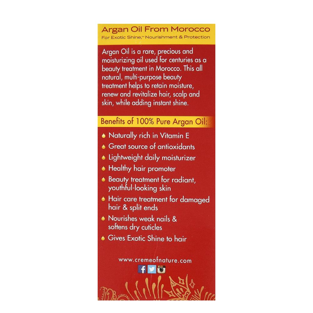 Creme Of Nature Pure Argan Oil