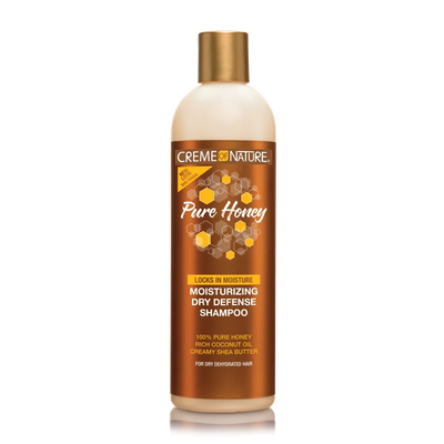Creme Of Nature Pure Honey Moisturizing Dry Defense Shampoo