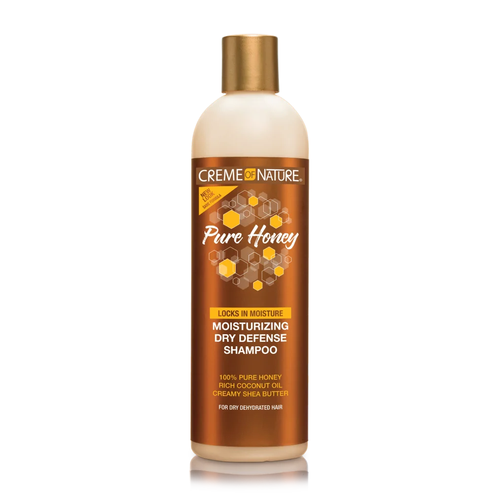 Creme Of Nature Pure Honey Moisturizing Dry Defense Shampoo