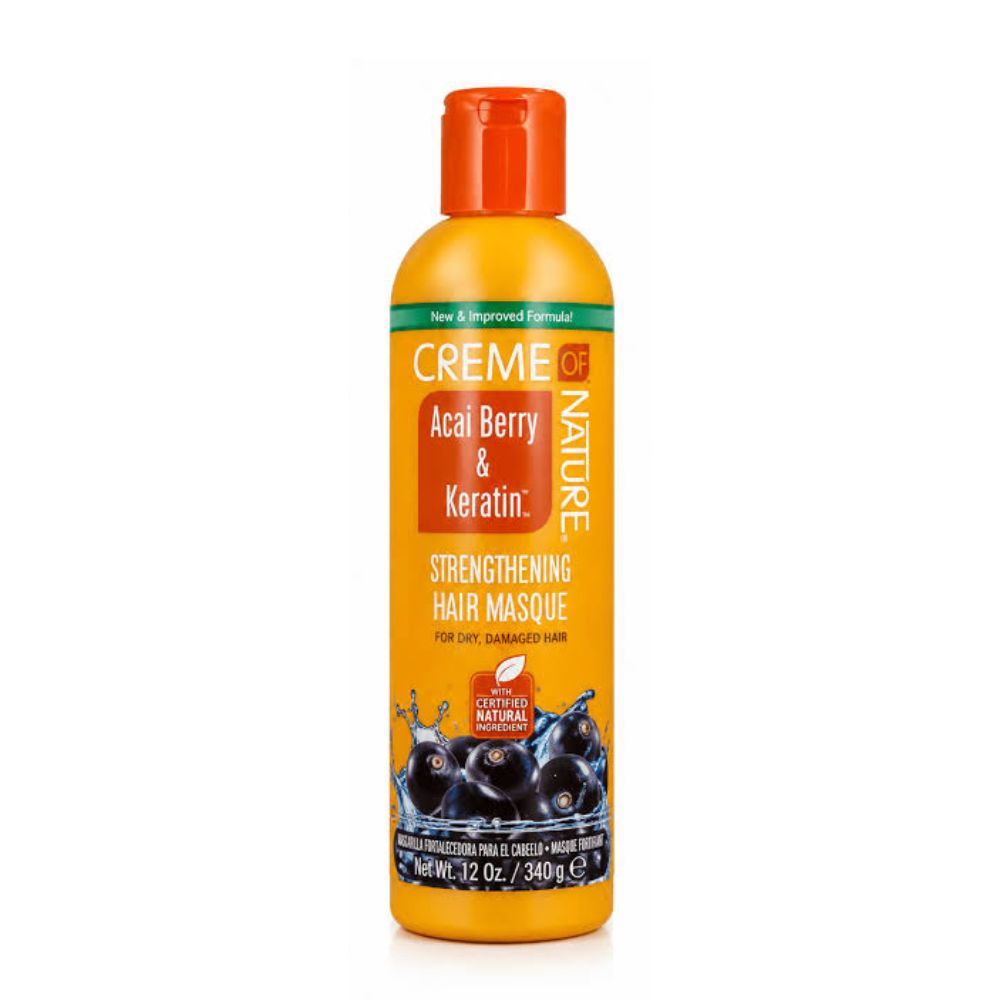 Creme Of Nature Acai Berry & Keratin Strengthening Hair Masque