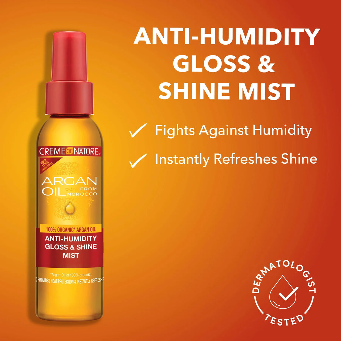 Creme Of Nature Argan Oil Anti-Humidity Gloss & Shine Mist