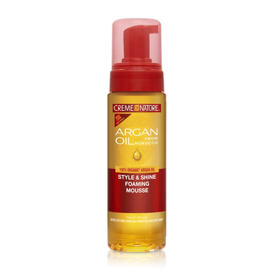 Creme Of Nature Argan Style & Shine Foaming Mousse