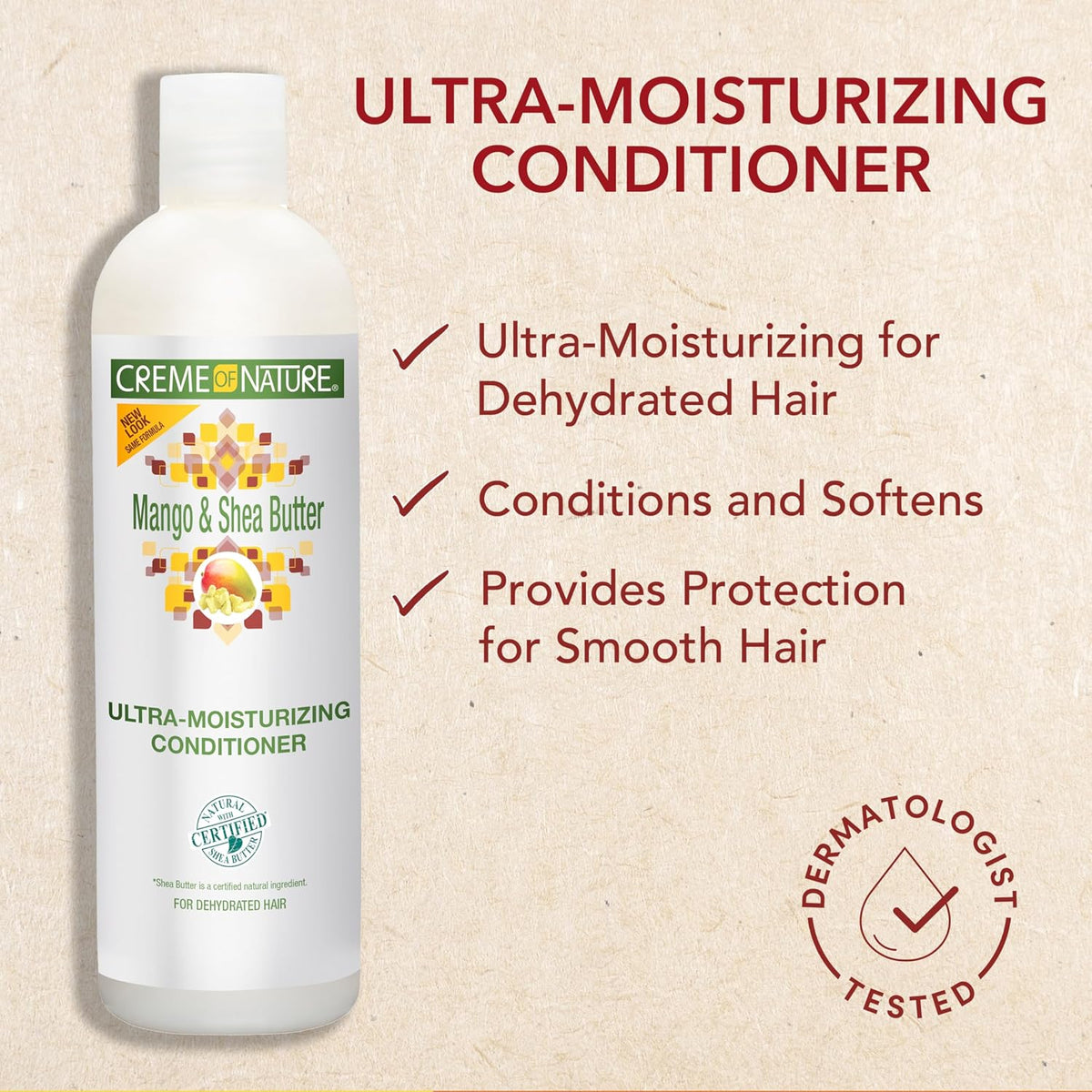 Creme Of Nature Mango & Shea Butter Ultra Moisturizing Leave-In Conditioner