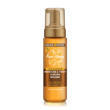 Creme Of Nature Pure Honey Moisture And Twist Curling Mousse