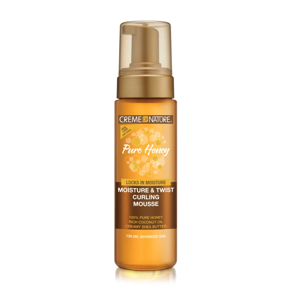Creme Of Nature Pure Honey Moisture And Twist Curling Mousse
