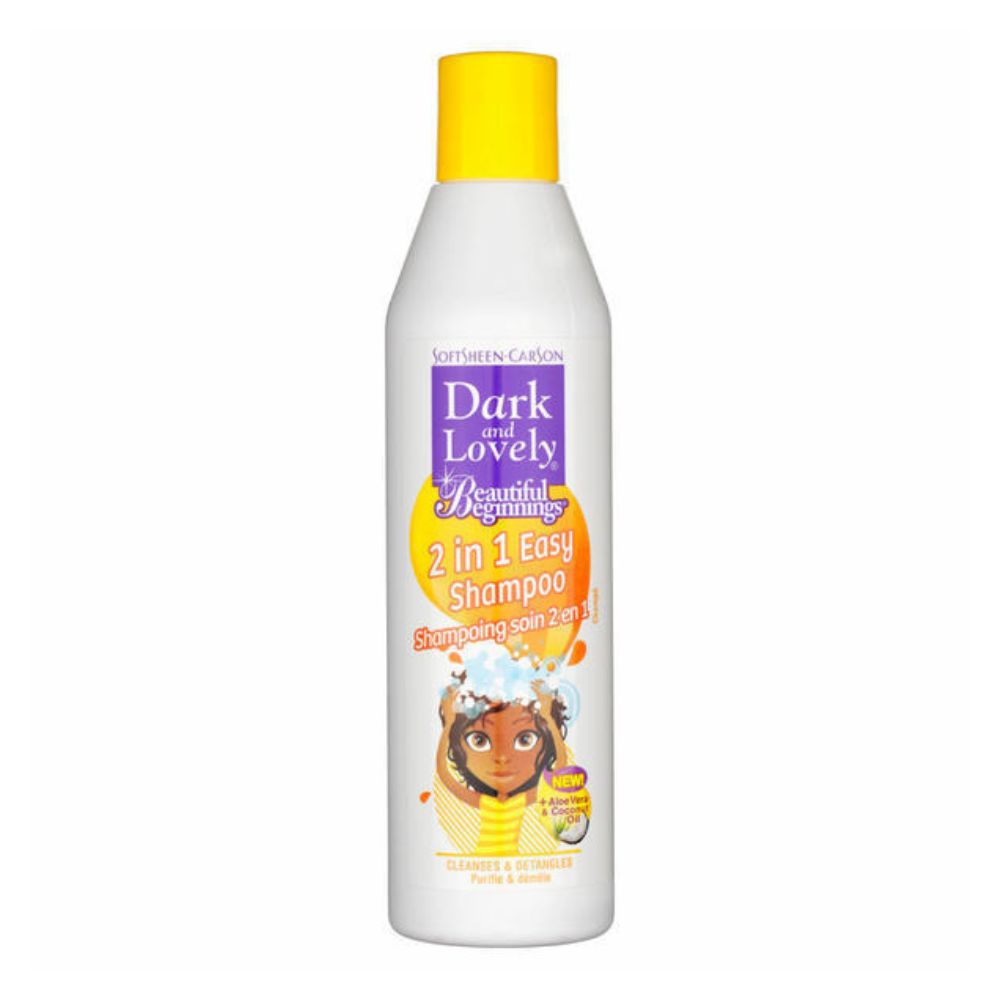 Dark and Lovely Beautiful Beginnings 2 In 1 Easy Shampoo