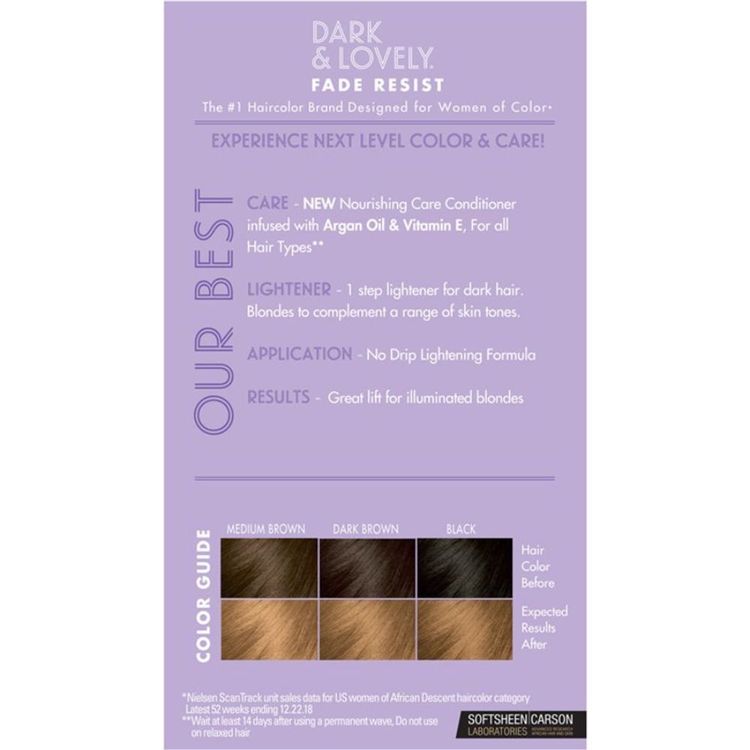 Dark and Lovely Fade Resistant Rich Conditioning Hair Color
