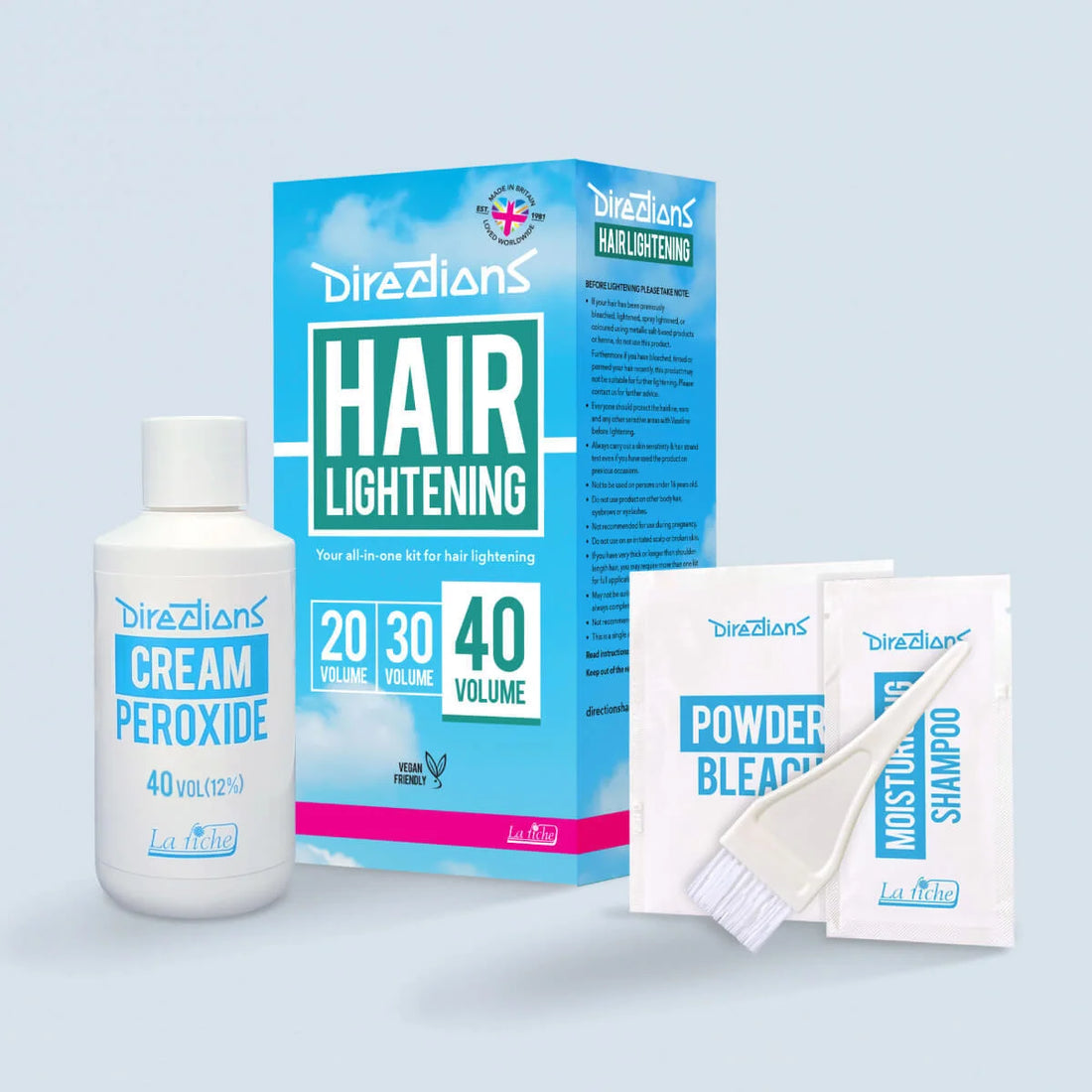 Directions Hair Lightening Kit 40 Volume