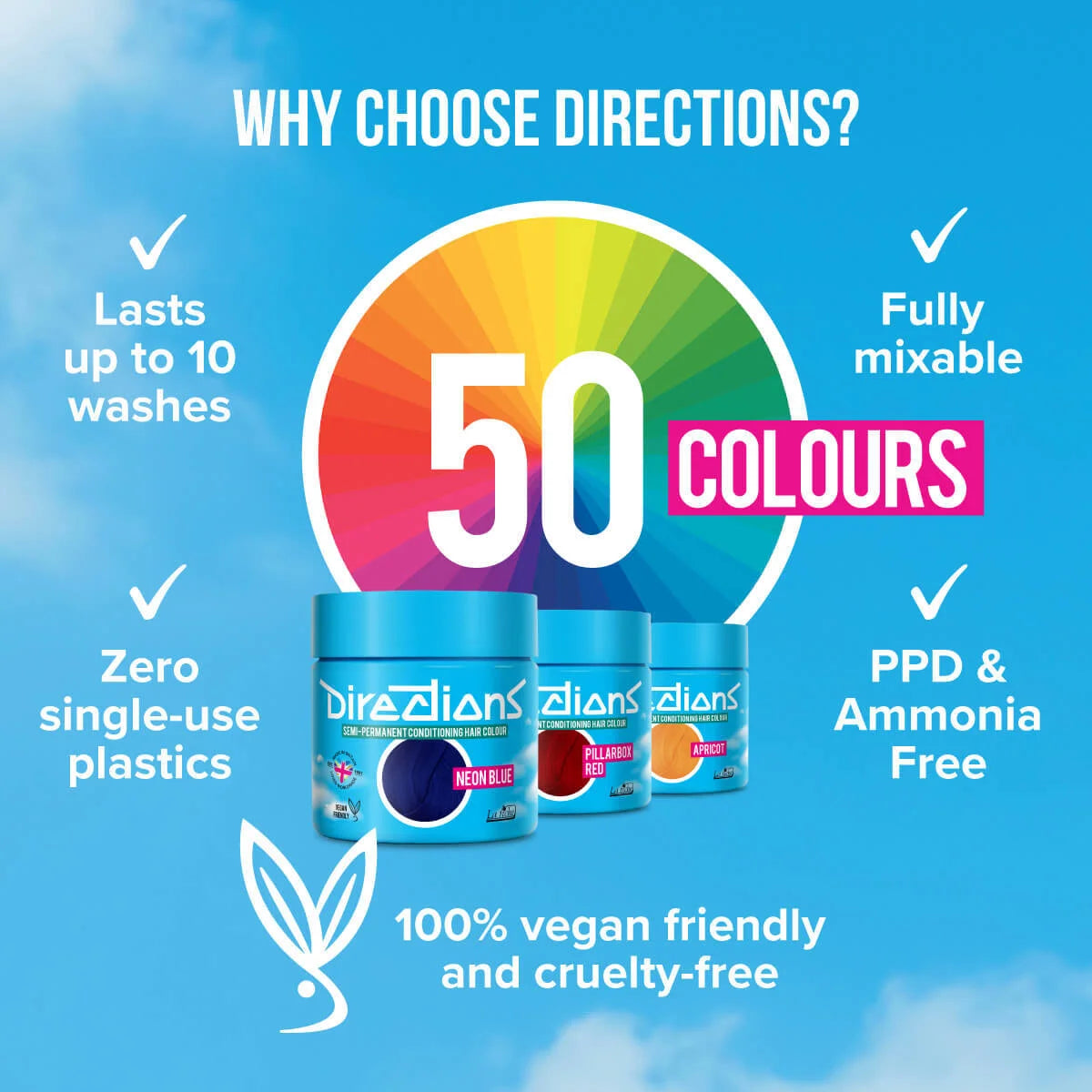 Directions Semi Permanent Hair Colour