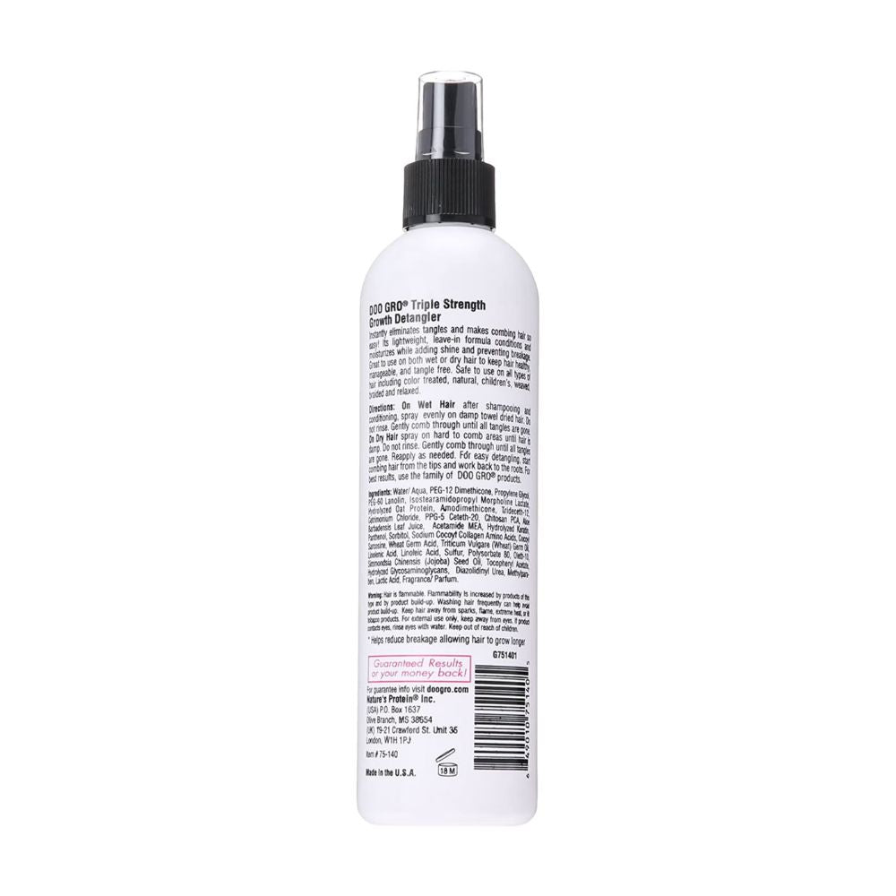 Doo Gro Triple Strength Growth Detangler Anti-breakage Formula