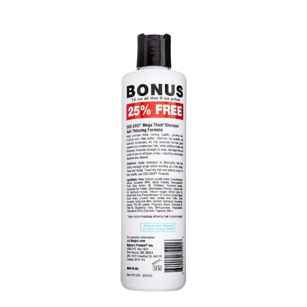 Doo Gro Mega Thick Shampoo Volumizing Formula