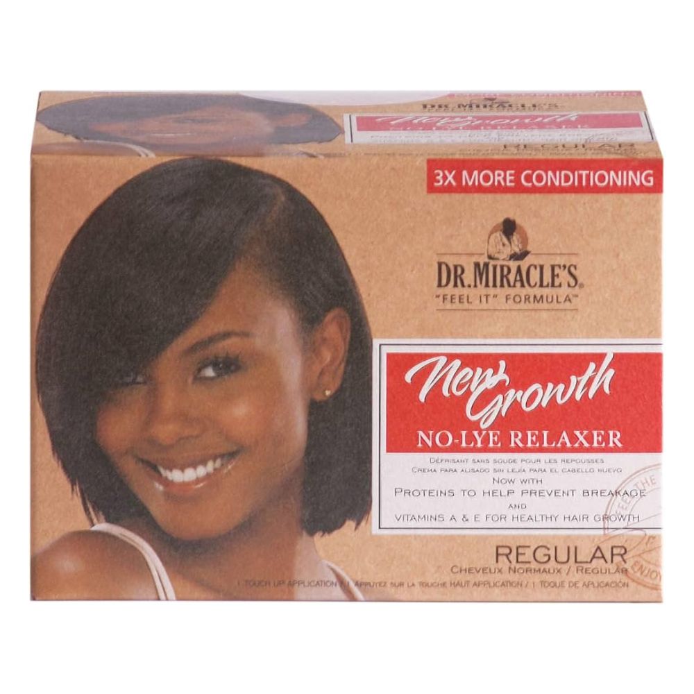 Dr. Miracle's New Growth Touch Up Application Relaxer Kit