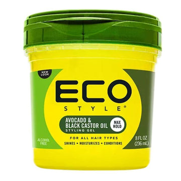Eco Styler Black Castor And Avocado Oil Gel