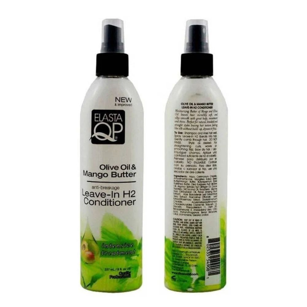 Elasta QP Olive Oil & Mango Butter Leave-in H2 Conditioner