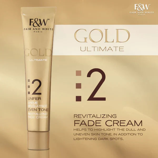 Fair & White Gold Even Tone Revitalizing Fade Cream