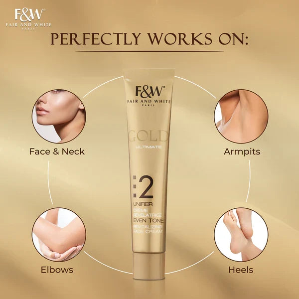 Fair & White Gold Even Tone Revitalizing Fade Cream