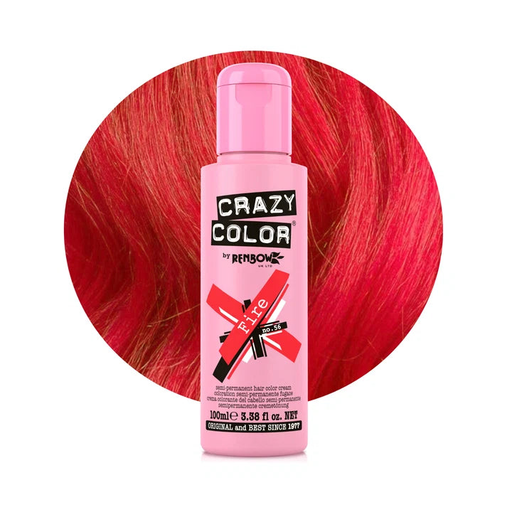 Crazy Color Semi Permanent Hair Color Cream