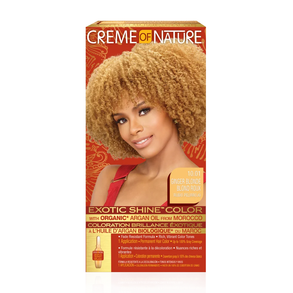 Creme Of Nature Exotic Shine Permanent Hair Colour With Argan Oil