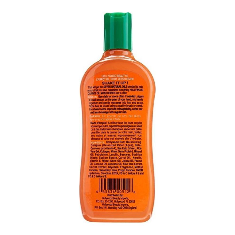 Hollywood Beauty Carrot Root Moisturizer Hair Lotion