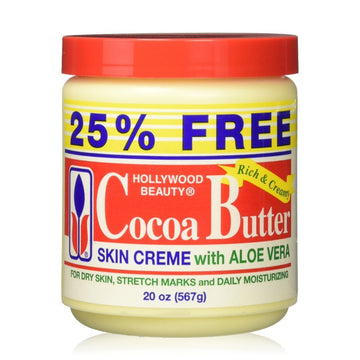 Hollywood Beauty Cocoa Butter Skin Creme With Aloe Vera