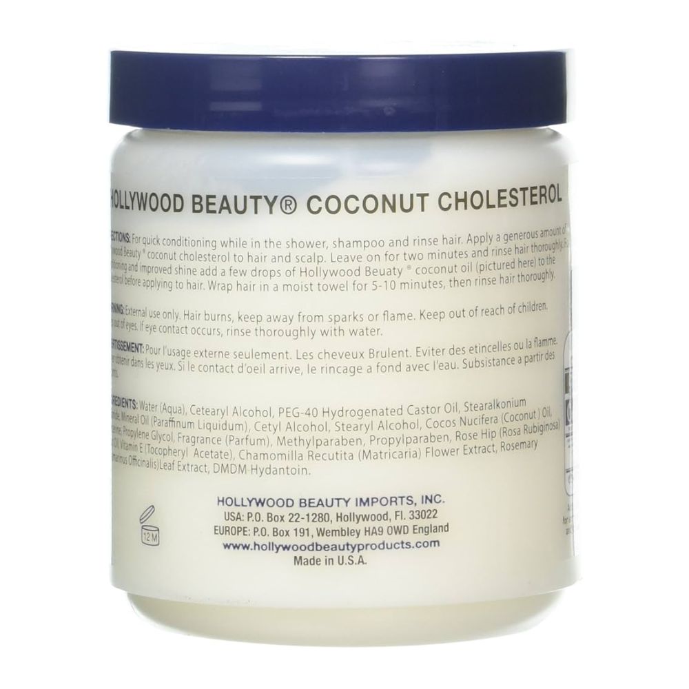 Hollywood Beauty Coconut Cholesterol
