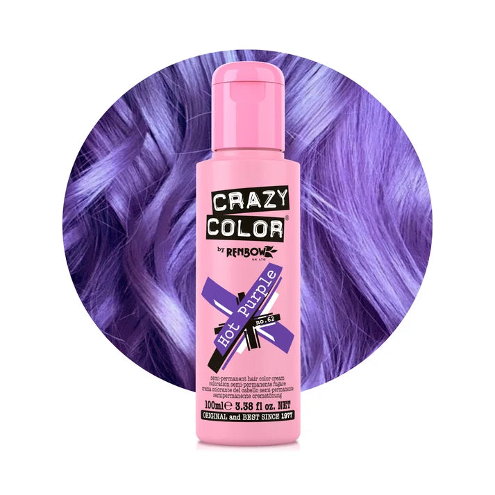 Crazy Color Semi Permanent Hair Color Cream