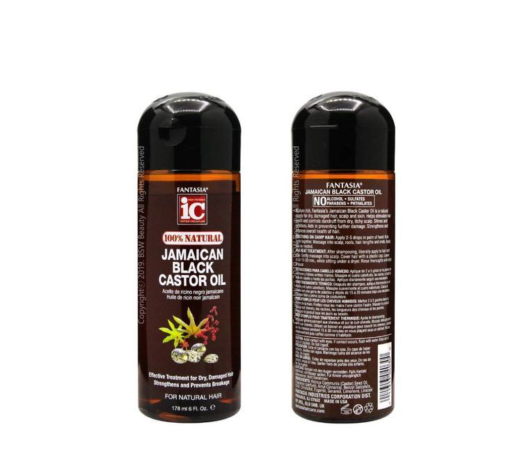IC Fantasia Jamaican Black Castor Oil Serum