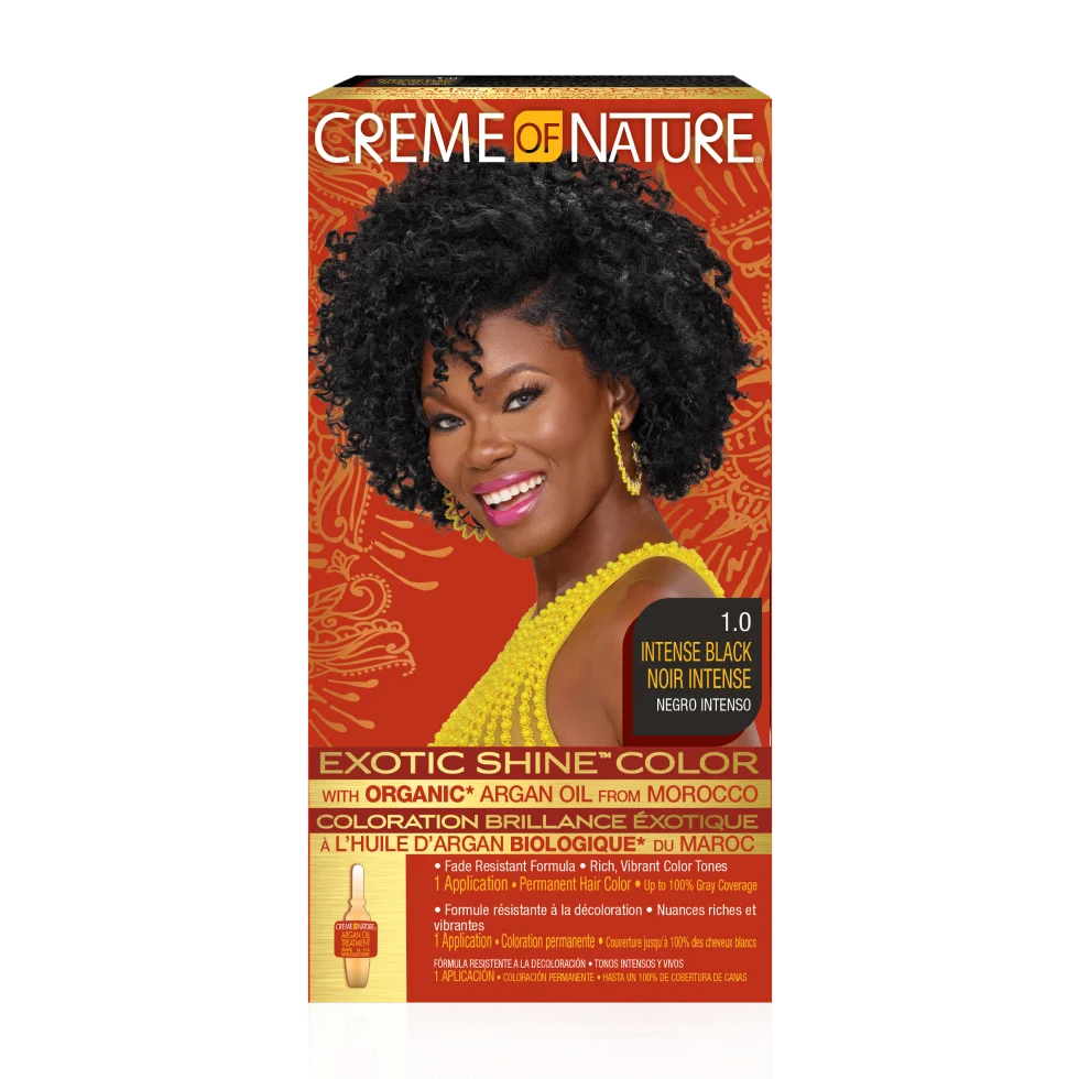 Creme Of Nature Exotic Shine Permanent Hair Colour With Argan Oil