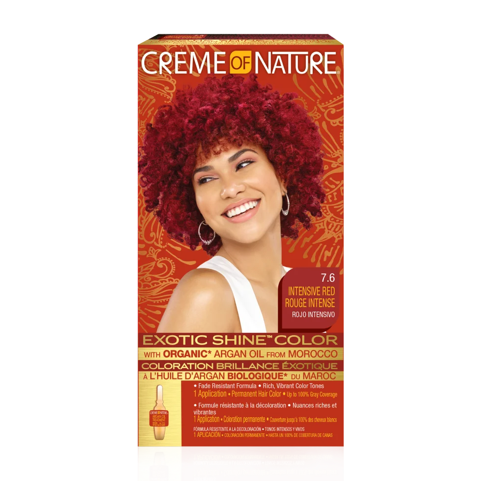 Creme Of Nature Exotic Shine Permanent Hair Colour With Argan Oil