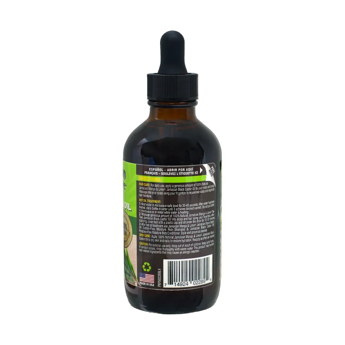 Jamaican Mango & Lime Black Castor Oil Tea Tree