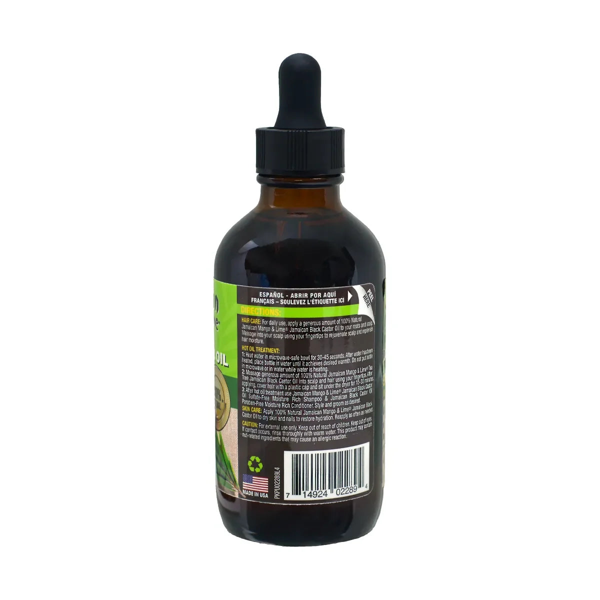 Jamaican Mango & Lime Black Castor Oil Tea Tree
