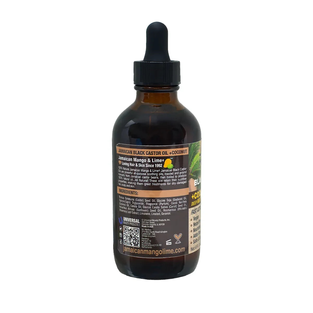 Jamaican Mango & Lime Black Castor Oil coconut