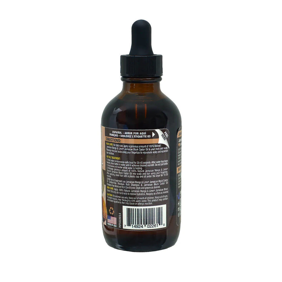 Jamaican Mango & Lime Black Castor Oil coconut