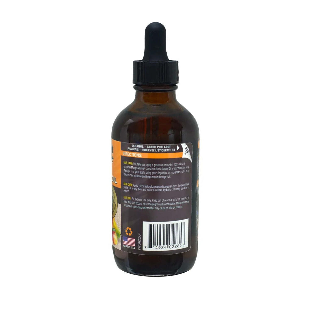 Jamaican Mango & Lime Black Castor Oil mango Papaya